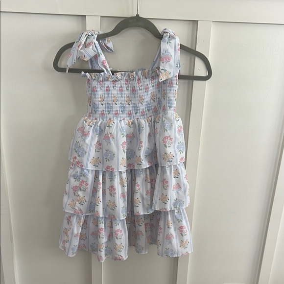 Cecil and Lou Floral Tiered Kids Casual Dress size 8 - Picture 3 of 4